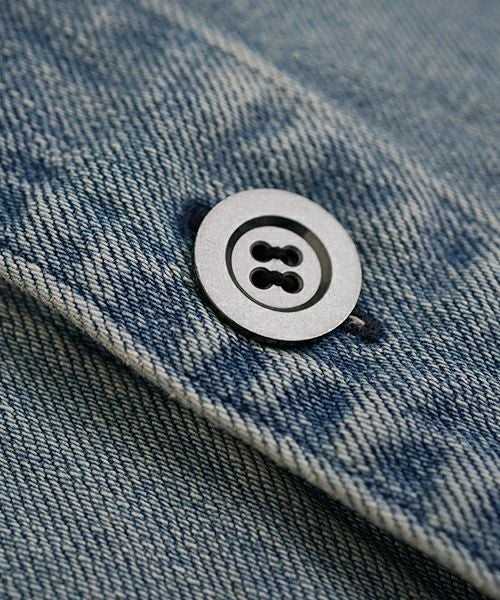 VU ヴウ vintage denim work jacket [VINTAGE BLUE]  ヴィンテージデニムワークジャケット vu-jkt-005