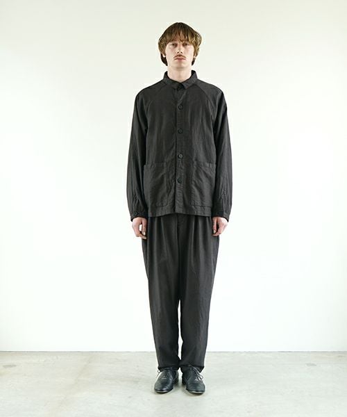 VU ヴウ dyed work jacket [SUMI]  染ワークジャケット vu-jkt-005