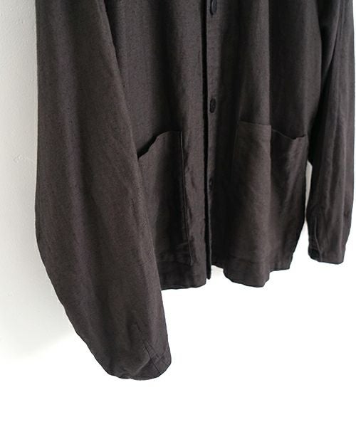 VU ヴウ dyed work jacket [SUMI]  染ワークジャケット vu-jkt-005