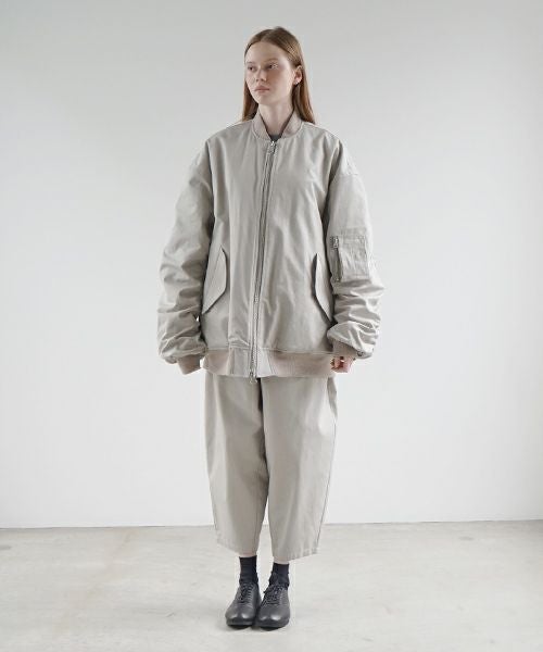 VU ヴウ big MA-1[CHALK] ビックエムエーワン vu-blu-005