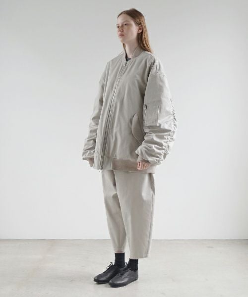 VU ヴウ big MA-1[CHALK] ビックエムエーワン vu-blu-005