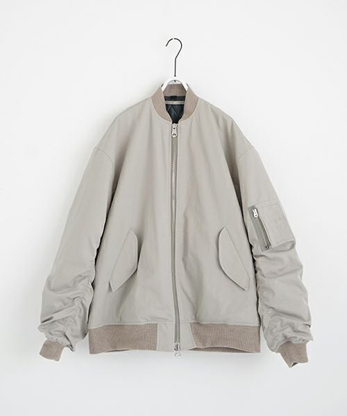 VU ヴウ big MA-1[CHALK] ビックエムエーワン vu-blu-005