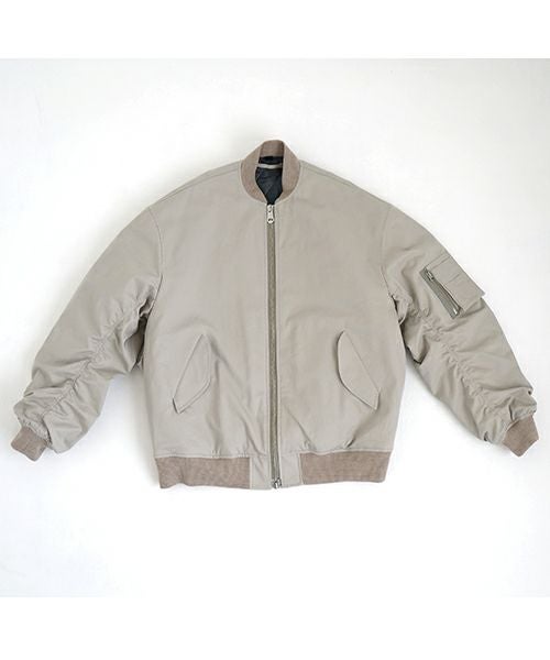 VU ヴウ big MA-1[CHALK] ビックエムエーワン vu-blu-005