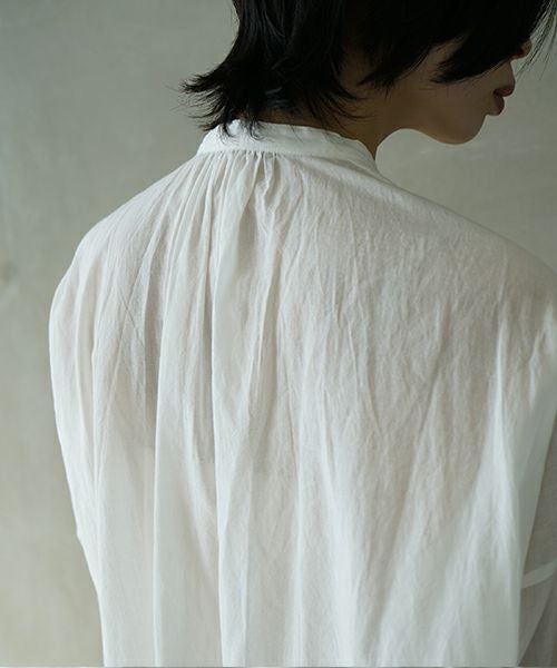 suzuki takayuki スズキタカユキ khadi shirtⅠ [T001-14-1/off white