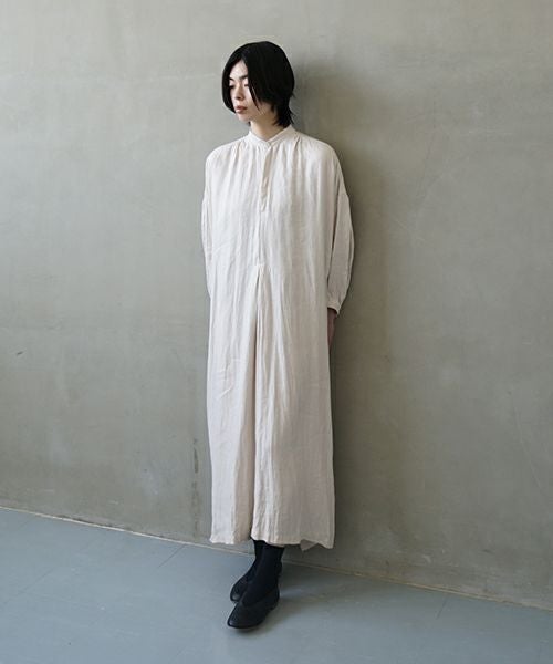suzuki takayuki スズキタカユキ peasant dress I [A251-22/ivory]