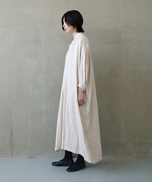 suzuki takayuki スズキタカユキ peasant dress I [A251-22/ivory]