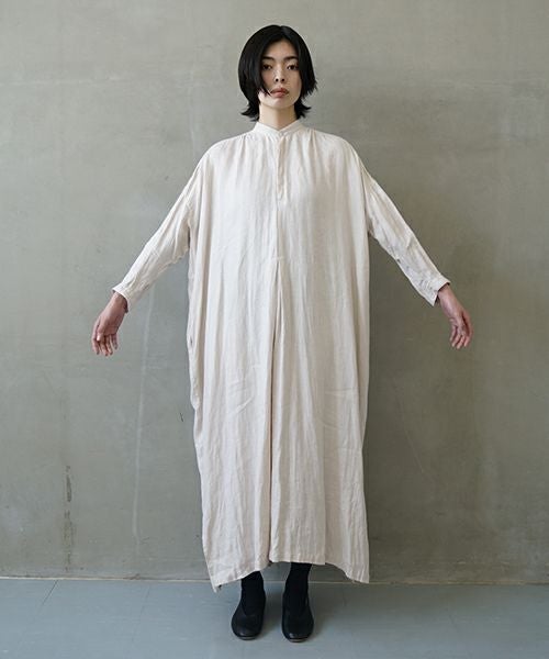 suzuki takayuki スズキタカユキ peasant dress I [A251-22/ivory]
