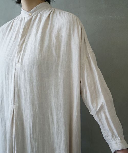 suzuki takayuki スズキタカユキ peasant dress I [A251-22/ivory]