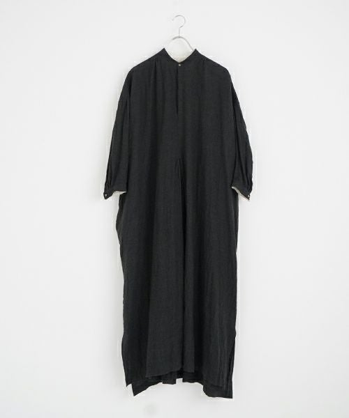 suzuki takayuki スズキタカユキ peasant dress Ⅱ [A251-23/ebony black]