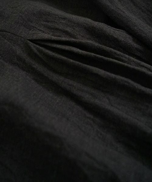 suzuki takayuki スズキタカユキ peasant dress Ⅱ [A251-23/ebony black]