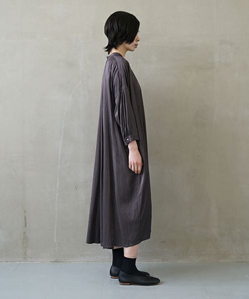 suzuki takayuki スズキタカユキ slip-on dress [T001-04/goose grey]