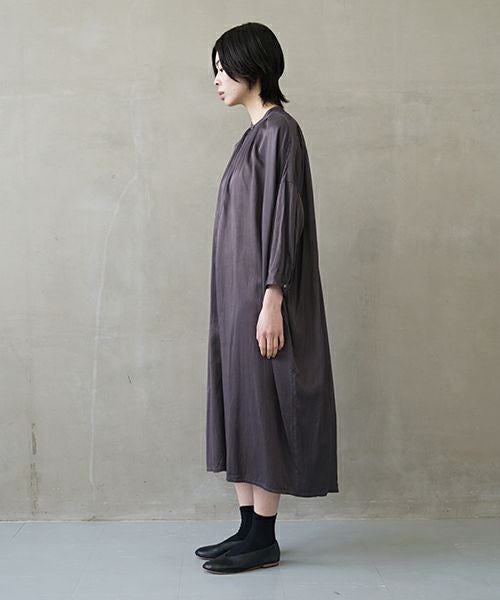 suzuki takayuki スズキタカユキ slip-on dress [T001-04/goose grey]