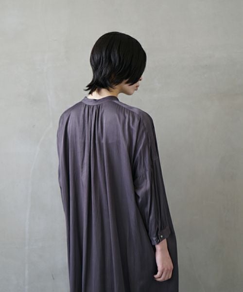 suzuki takayuki スズキタカユキ slip-on dress [T001-04/goose grey]