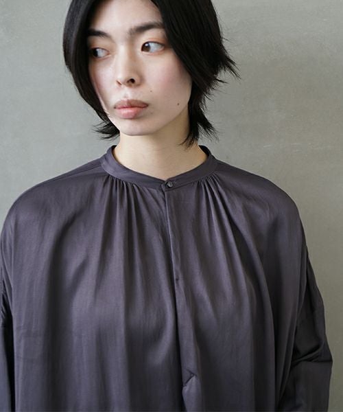 suzuki takayuki スズキタカユキ slip-on dress [T001-04/goose grey]