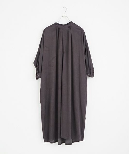 suzuki takayuki スズキタカユキ slip-on dress [T001-04/goose grey]