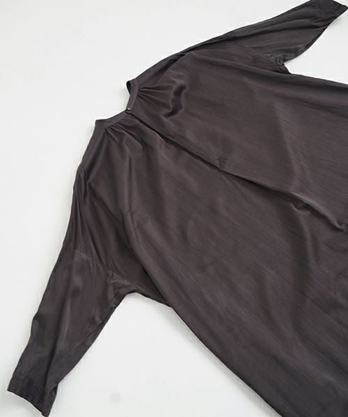 suzuki takayuki スズキタカユキ slip-on dress [T001-04/goose grey]