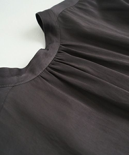 suzuki takayuki スズキタカユキ slip-on dress [T001-04/goose grey]