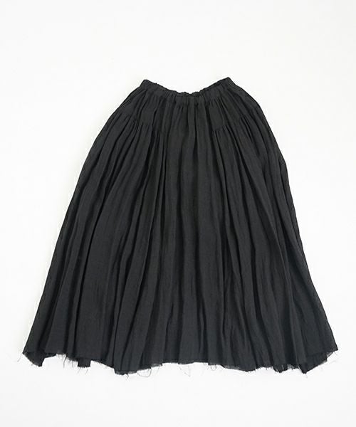 suzuki takayuki スズキタカユキ long skirt [A251-27/black]