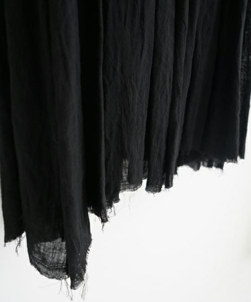 suzuki takayuki スズキタカユキ long skirt [A251-27/black]