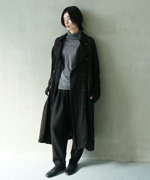 suzuki takayuki スズキタカユキ over coat[A252-09/lampblack]