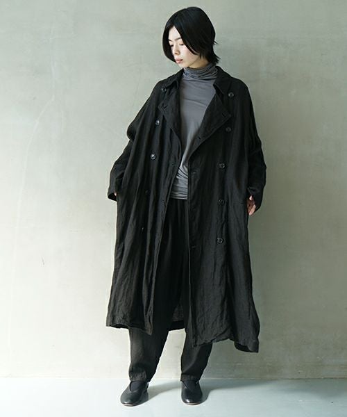 suzuki takayuki スズキタカユキ over coat[A252-09/lampblack]