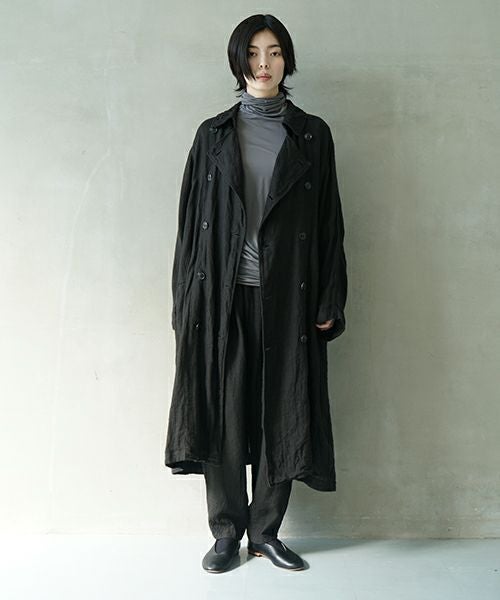 suzuki takayuki スズキタカユキ over coat[A252-09/lampblack]