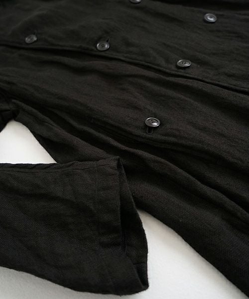 suzuki takayuki スズキタカユキ over coat[A252-09/lampblack]