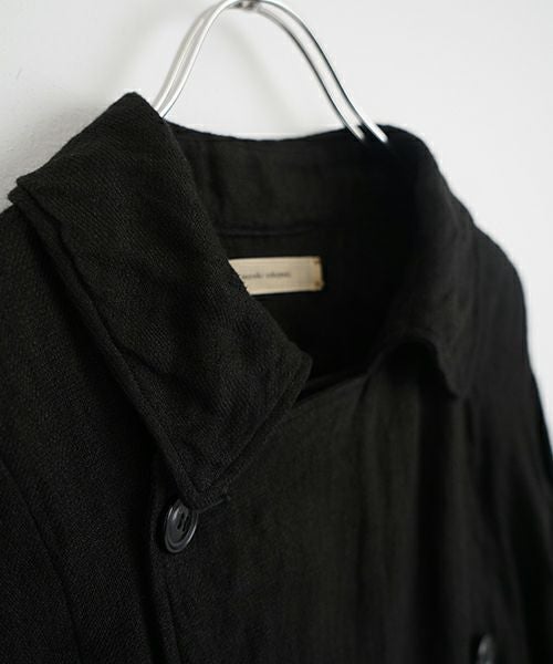 suzuki takayuki スズキタカユキ over coat[A252-09/lampblack]