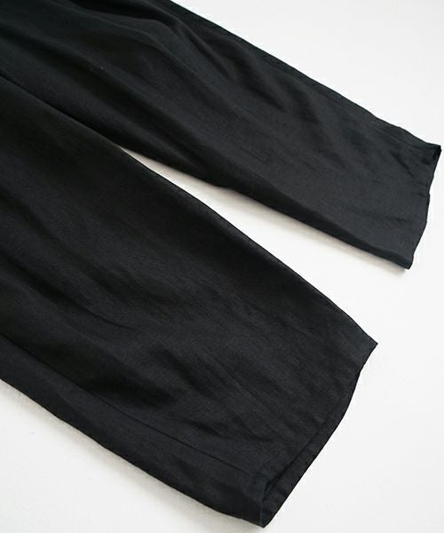 suzuki takayuki スズキタカユキ wide legged pantsⅠ[A252-11/black]