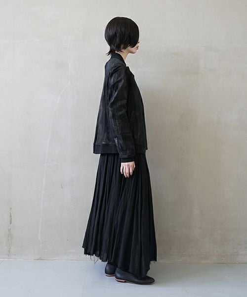 suzuki takayuki レザージャケット　黒革 suzuki takayuki スズキタカユキ leather blouson[T002-07/black]