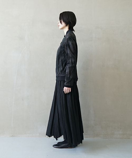 suzuki takayuki スズキタカユキ leather blouson[T002-07/black]