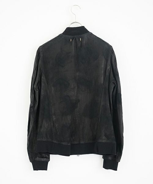 suzuki takayuki スズキタカユキ leather blouson[T002-07/black]