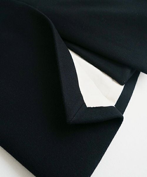 suzuki takayuki スズキタカユキ stand-fall-collar coatⅠ[A252-24/black]