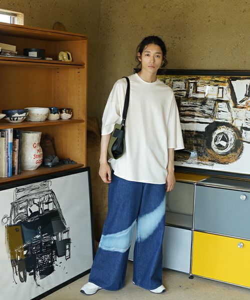 macromauro  マクロマウロ WRAP BAG SHOULDER CANVAS S(KHAKI)