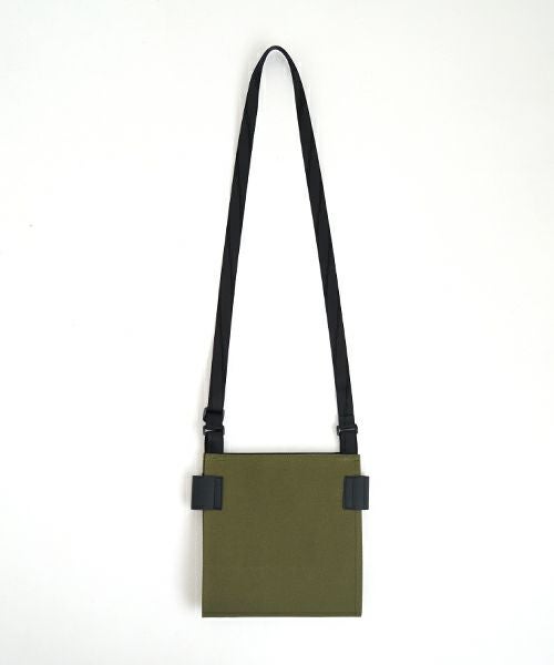 macromauro  マクロマウロ WRAP BAG SHOULDER CANVAS S(KHAKI)