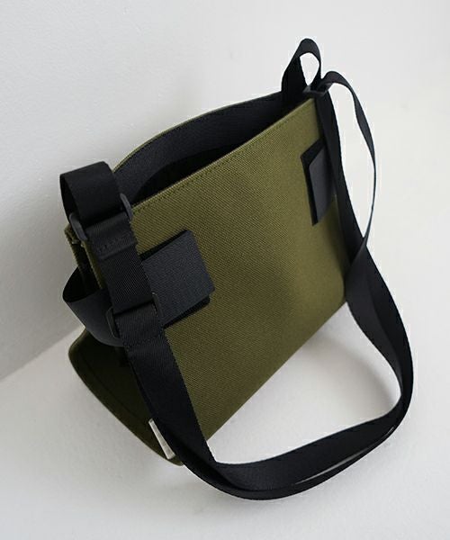 macromauro  マクロマウロ WRAP BAG SHOULDER CANVAS S(KHAKI)