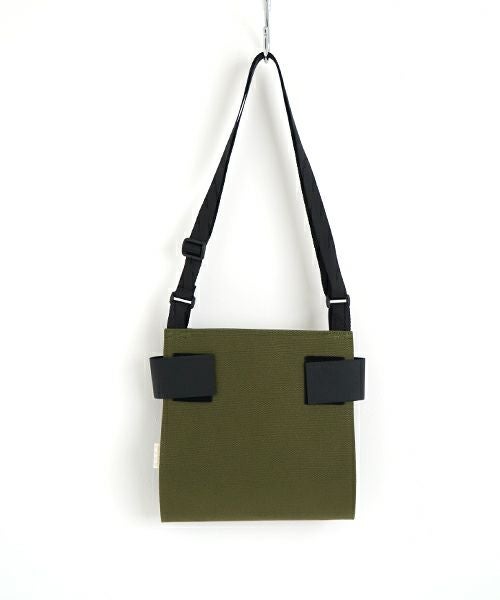 macromauro  マクロマウロ WRAP BAG SHOULDER CANVAS S(KHAKI)