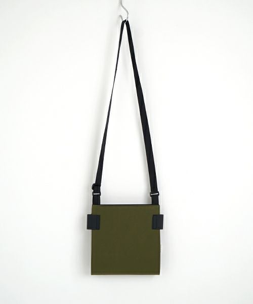 macromauro  マクロマウロ WRAP BAG SHOULDER CANVAS S(KHAKI)