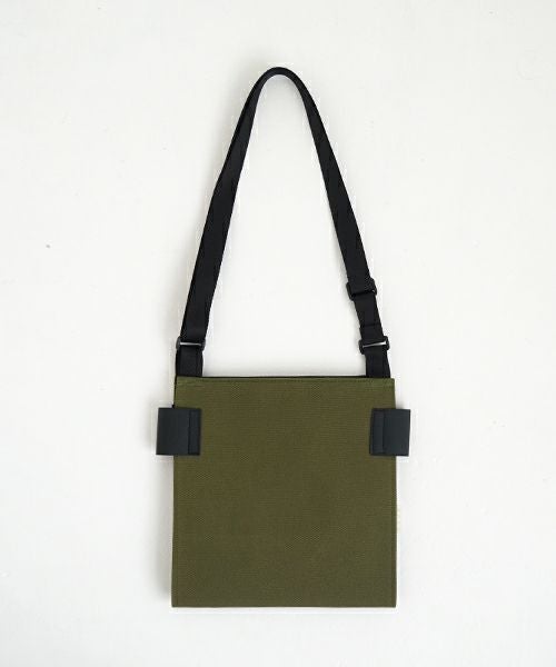 macromauro  マクロマウロ WRAP BAG SHOULDER CANVAS S(KHAKI)