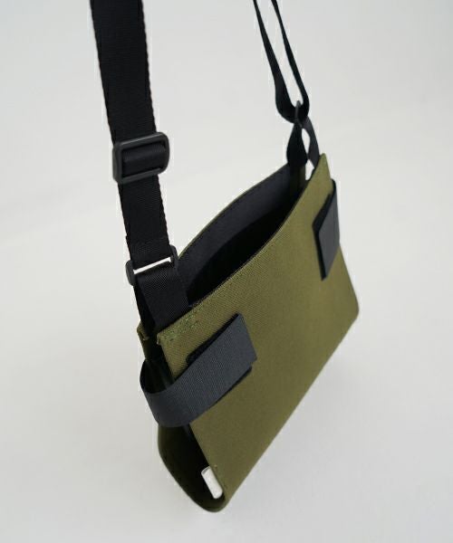 macromauro  マクロマウロ WRAP BAG SHOULDER CANVAS S(KHAKI)