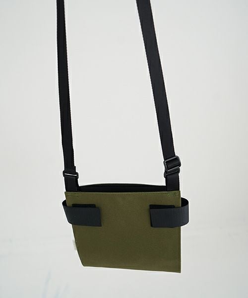 macromauro  マクロマウロ WRAP BAG SHOULDER CANVAS S(KHAKI)