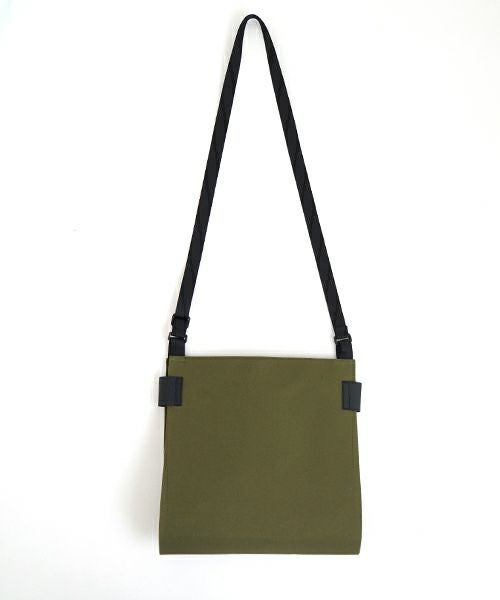 macromauro  マクロマウロ WRAP BAG SHOULDER CANVAS M(KHAKI)