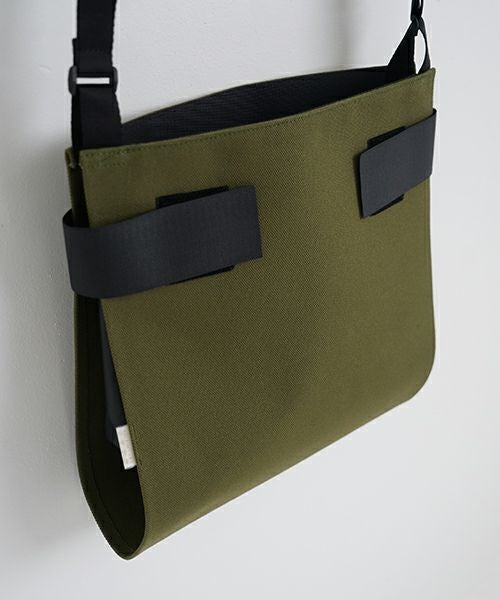 macromauro  マクロマウロ WRAP BAG SHOULDER CANVAS M(KHAKI)