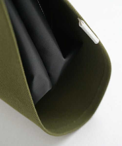 macromauro  マクロマウロ WRAP BAG SHOULDER CANVAS M(KHAKI)
