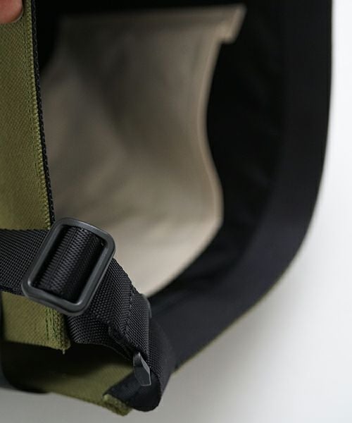 macromauro  マクロマウロ WRAP BAG SHOULDER CANVAS M(KHAKI)