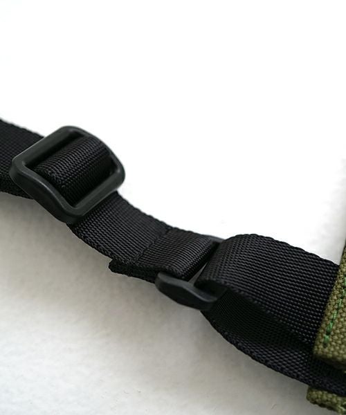 macromauro  マクロマウロ WRAP BAG SHOULDER CANVAS M(KHAKI)