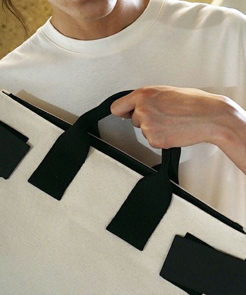 macromauro  マクロマウロ WRAP BAG TOTO CANVAS M(NATURAL)