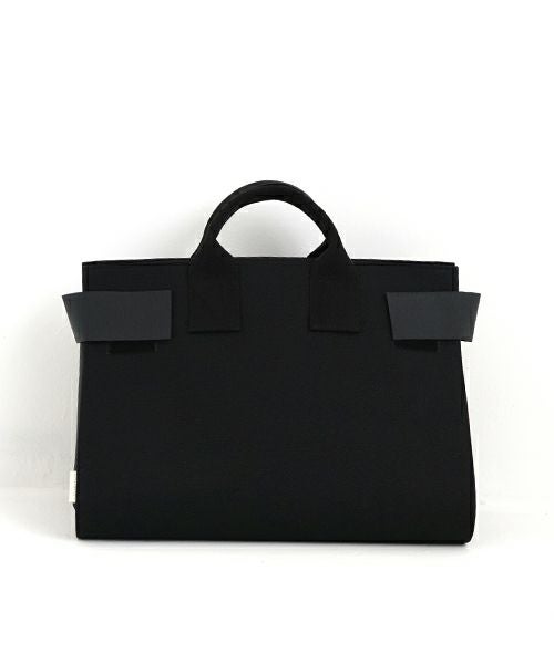 macromauro  マクロマウロ WRAP BAG TOTO CANVAS M(BLACK)