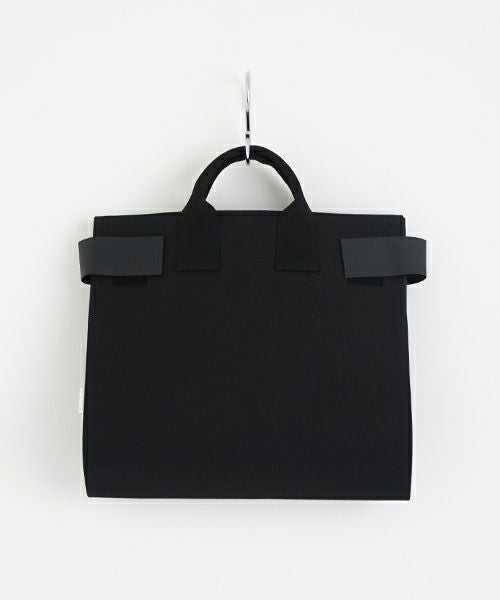 macromauro  マクロマウロ WRAP BAG TOTO CANVAS M(BLACK)