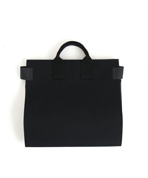 macromauro  マクロマウロ WRAP BAG TOTO CANVAS M(BLACK)
